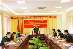 Trung tướng Dương Đình Thông, Chính ủy Quân khu: Kiểm tra công tác chuẩn bị Đại hội Đảng bộ quân sự tỉnh Lạng Sơn